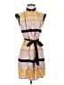 Jason Wu 100% Polyester Stripes Yellow Casual Dress Size XS - photo 1