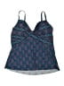 Miraclesuit Paisley Blue Swimsuit Top Size 10 - photo 1