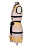 Jason Wu 100% Polyester Stripes Yellow Casual Dress Size XS - photo 5