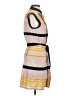 Jason Wu 100% Polyester Stripes Yellow Casual Dress Size XS - photo 4