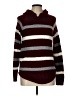Cloud Chaser Stripes Burgundy Pullover Sweater Size L - photo 1