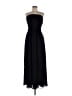 Bill Levkoff 100% Polyester Solid Black Cocktail Dress Size 16 - photo 1