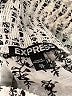 Express 100% Polyester Paisley Gray Casual Skirt Size XS - photo 3