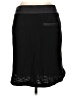 Avalanche Solid Black Casual Skirt Size L - photo 2