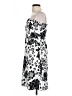 B. Smart Print White Cocktail Dress Size 10 - photo 5