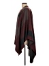 BB Dakota Plaid Burgundy Poncho One size - photo 5