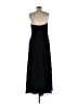 Bill Levkoff 100% Polyester Solid Black Cocktail Dress Size 16 - photo 2