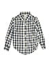 Baby Gap 100% Cotton Checkered-gingham Blue Long Sleeve Button-Down Shirt Size 4T - photo 1