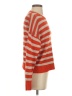 Madewell Stripes Orange Pullover Sweater Size S - photo 4