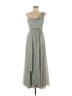 Assorted Brands 100% Polyester Gray Cocktail Dress Size 6 - photo 1