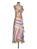 Brøgger 100% Silk Stripes White Casual Dress Size S - photo 1