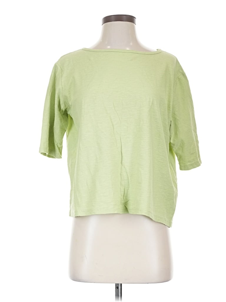 Pre-owned Cut Loose Short Sleeve T-shirt In Green