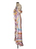 Brøgger 100% Silk Stripes White Casual Dress Size S - photo 5