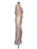 Brøgger 100% Silk Stripes White Casual Dress Size S - photo 4