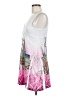 Nina 100% Polyester Graphic White Cocktail Dress Size M - photo 5