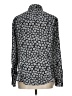 MICHAEL Michael Kors Print Silver Long Sleeve Button-Down Shirt Size L - photo 2