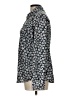 MICHAEL Michael Kors Print Silver Long Sleeve Button-Down Shirt Size L - photo 5