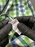 Crewcuts Checkered-gingham Green Long Sleeve Button-Down Shirt Size 10 - photo 4