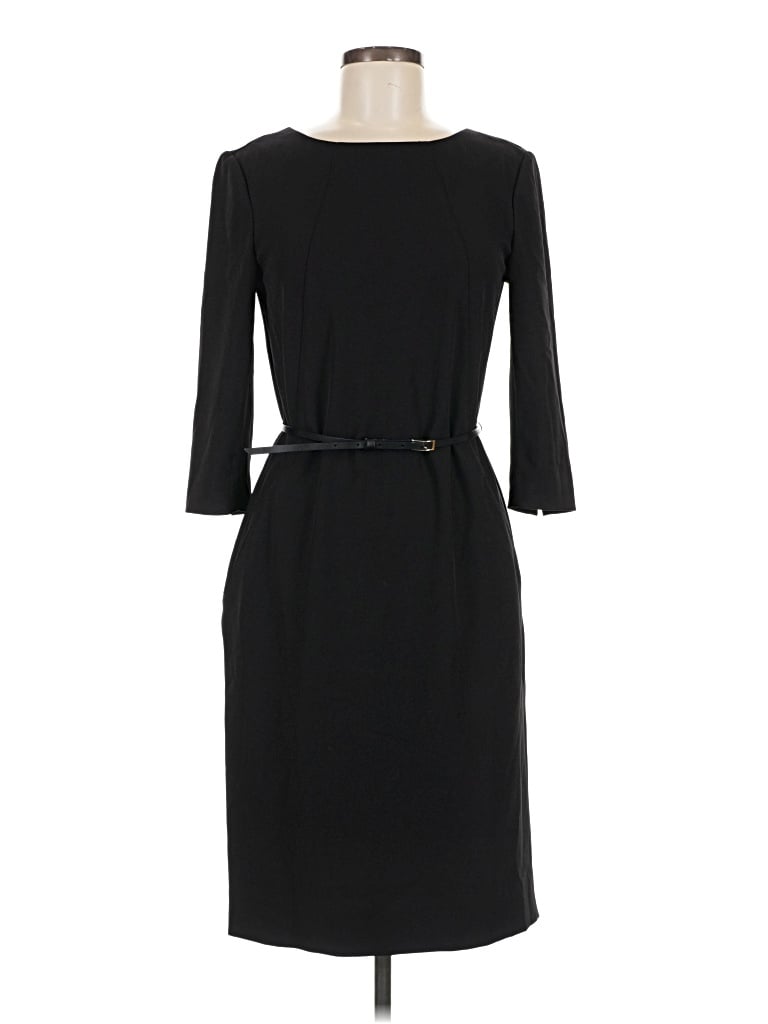 Pre-owned Mm. Lafleur Cocktail Dress In Black