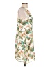 XXI 100% Polyester Floral Ivory Cocktail Dress Size L - photo 4