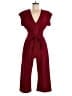 Aqua Burgundy Red Jumpsuit Size M - photo 1