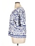 Assorted Brands Blue 3/4 Sleeve Blouse Size XL - photo 5