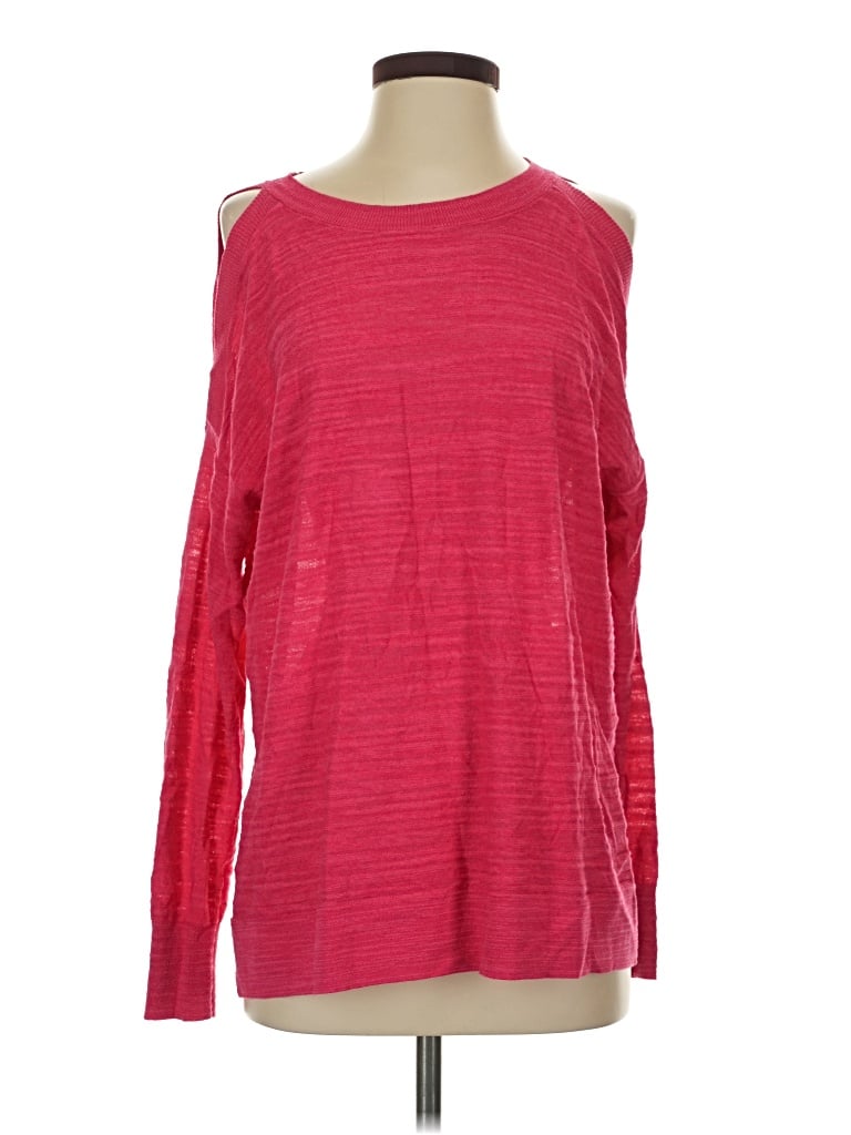 Click to view more detailed imagery on our partner's website Pre-owned Ann Taylor Loft Pullover Sweater In Pink