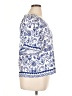 Assorted Brands Blue 3/4 Sleeve Blouse Size XL - photo 4