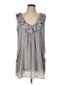 Daniel Rainn 100% Polyester Gray Sleeveless T-Shirt Size L - photo 1
