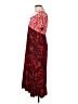 SO 100% Rayon Animal Print Red Cocktail Dress Size M - photo 5