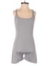 Unbranded Solid Gray Romper Size S - photo 1