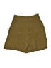 Zara Solid Brown Khaki Shorts Size M - photo 2