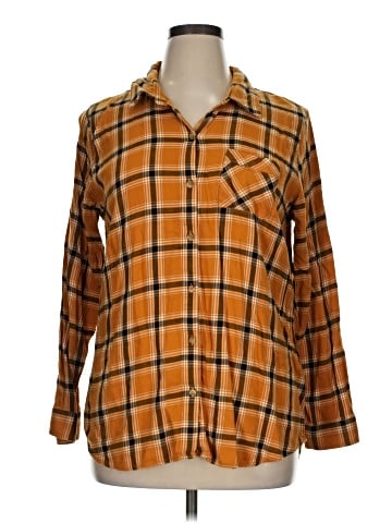 Christopher & Banks Long Sleeve Button-Down Shirt (view 1)