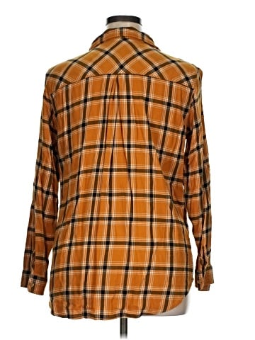 Christopher & Banks Long Sleeve Button-Down Shirt (view 2)