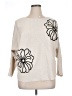 Assorted Brands Floral Ivory Pullover Sweater Size XL - photo 1
