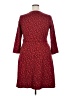 Lands' End Hearts Red Casual Dress Size 18 - photo 2
