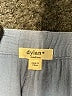 Dylan 100% Cotton Blue Casual Pants Size M - photo 7