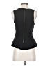 Halogen 100% Leather Black Sleeveless Blouse Size S - photo 2