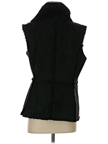 White House Black Market Faux Fur Vest (view 2)