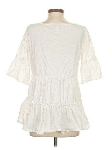 Sara Campbell 3/4 Sleeve Blouse (view 2)