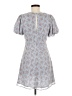 Lush 100% Polyester Paisley Blue Casual Dress Size M - photo 2