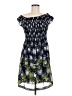 Studio M Print Black Cocktail Dress Size M - photo 1