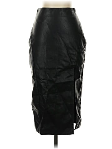Superdown Faux Leather Skirt (view 1)