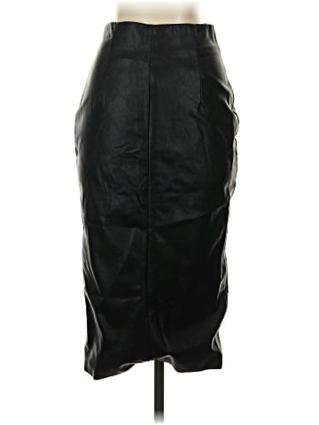 Superdown Faux Leather Skirt (view 2)