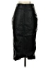 Superdown 100% Polyester Black Faux Leather Skirt Size S - photo 2