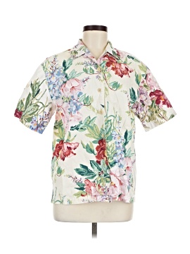 Karen Kane Short Sleeve Button Down Shirt