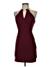 Lulus Solid Burgundy Cocktail Dress Size S - photo 1