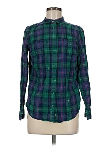 St. John's Bay Long Sleeve Button-Down Shirt (view 1)