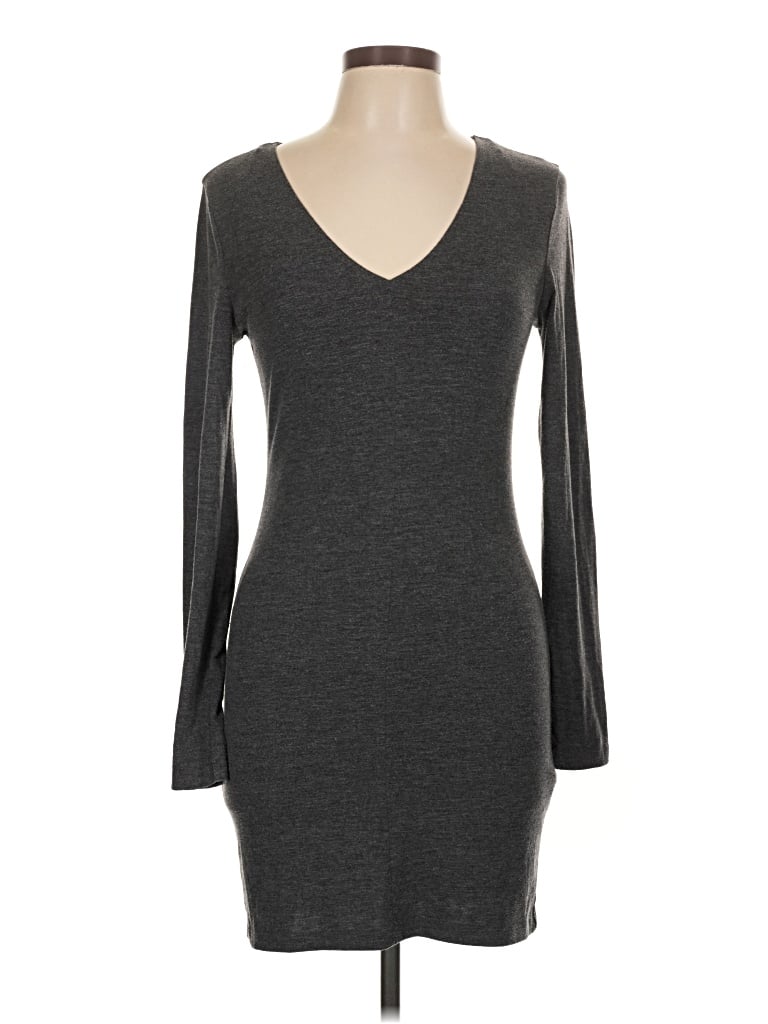 Pre-owned Forever 21 Casual Dress In Gray