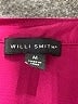 Willi Smith 100% Polyester Burgundy Long Sleeve Blouse Size M - photo 7